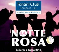La Notte Rosa al Fantini Club